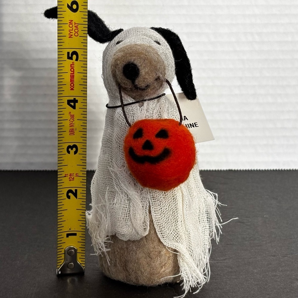 Anthropologie Spooky Ghost Trick-or-Treat Puppy New - Picture 8 of 9